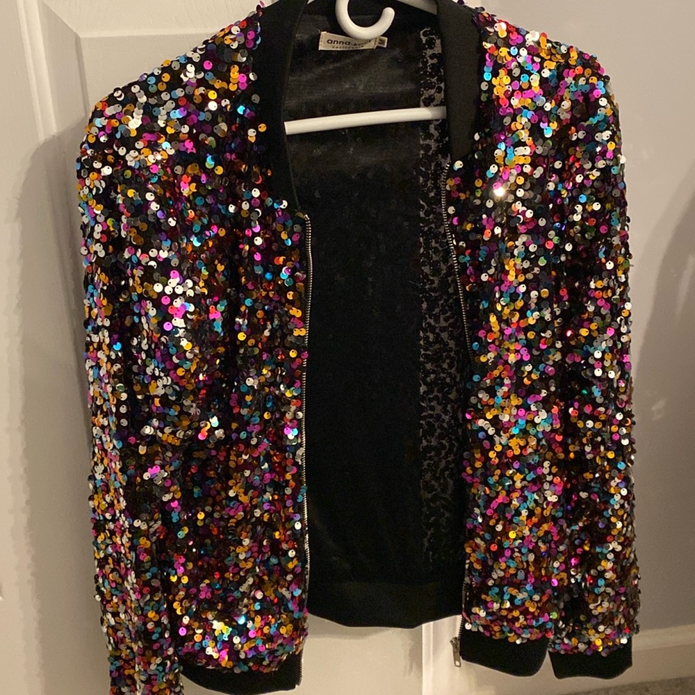 Sequin jacket